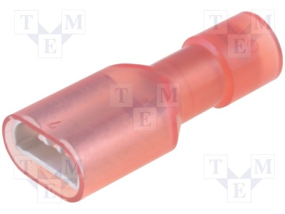 Кабелна обувка TMDN630809-FA Конектор: плосък; 6,3mm; 0,8mm; женски; 0,75?1,25mm2; кримпване